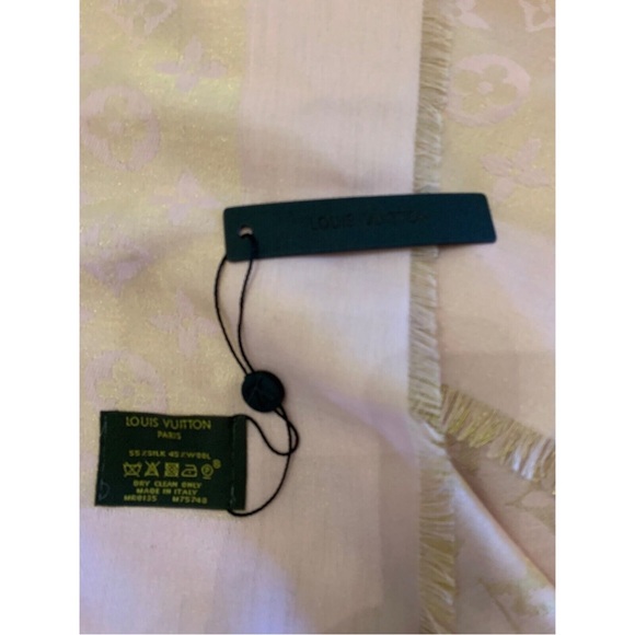 Louis Vuitton Pink Scarf